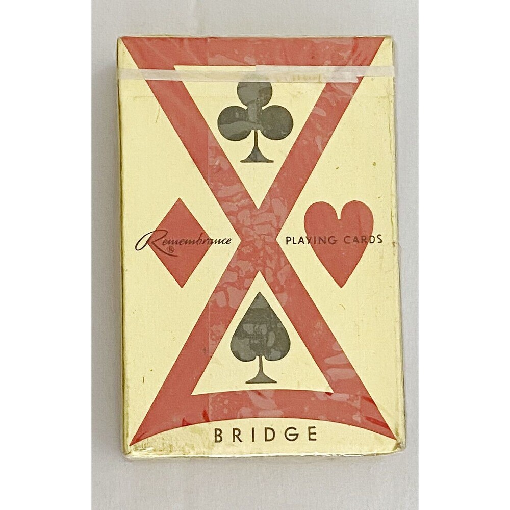 Vintage Remembrance Bridge Como Inn Chicago Playing Cards NEW